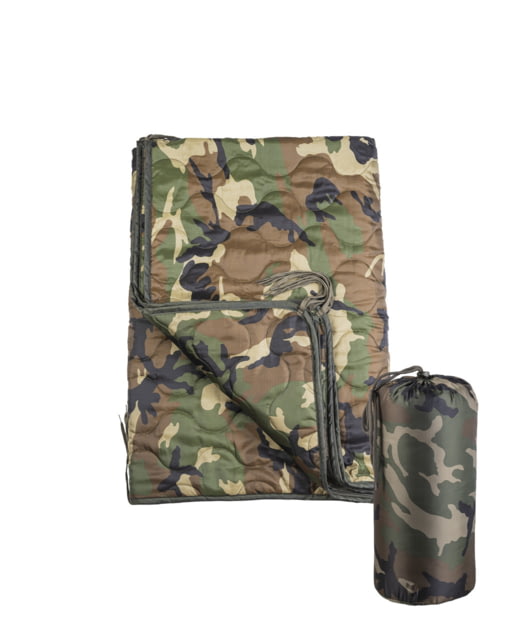 MIL-TEC Multi-Function Poncho Liner Woodland Camo