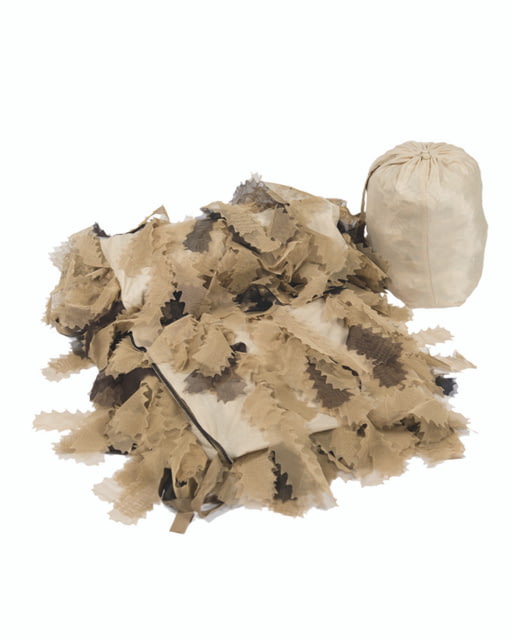 MIL-TEC Oak Leaf Ghillie Cover Desert Camo - Mil-Tec