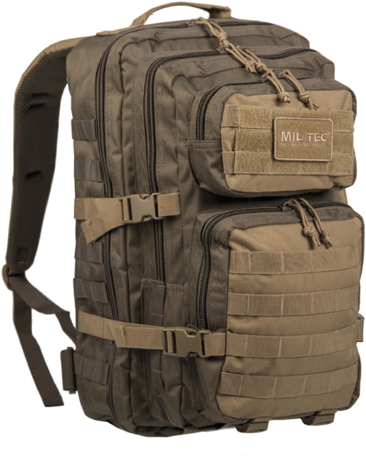 MIL-TEC 36L Ranger Assault Pack Green/Coyote - Mil-Tec