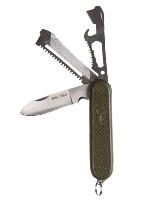 MIL-TEC Spanish Style 3in Pocket Knife Olive Drab - Mil-Tec