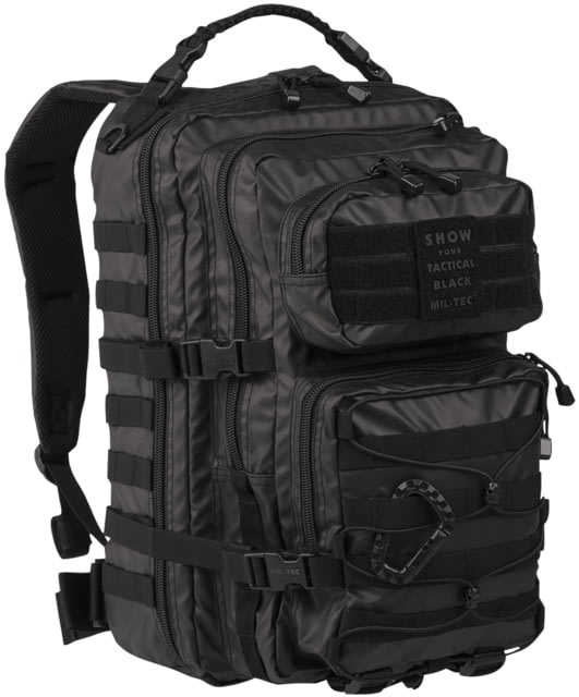 MIL-TEC Tactical 36 L Assault Pack Black 36L - Mil-Tec