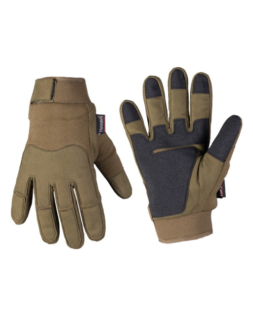 MIL-TEC Winter Army Gloves - Mens Olive Drab Large - Mil-Tec