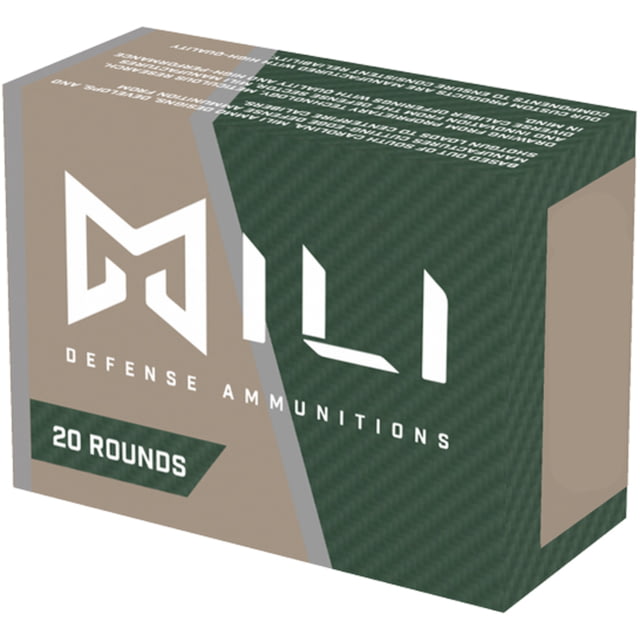 i Ammunitions Custom Defense .223 Remington 55 Grain Full Metal Jacket Brass Cased Rifle 20 Rounds Ammo