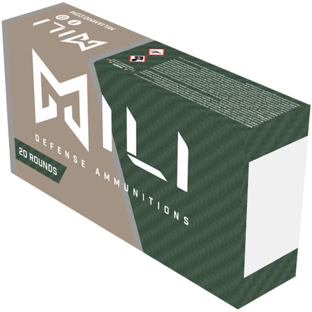 Mili Ammunitions Hunter Series .270 Winchester 130 Grain Custom Hunter Brass Cased Rifle Ammo 20 Rounds - Mili Ammunitions