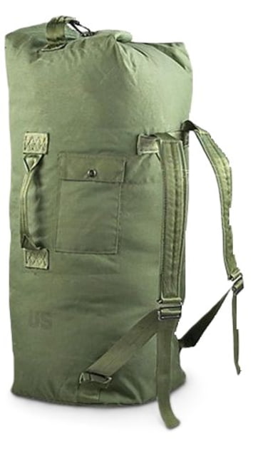 Military Surplus 2-Strap Cordura Nylon Duffle Foliage - Military Surplus