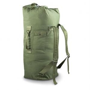Army Navy Sales 2-Strap Cordura Nylon Duffle 24x36in Foliage - Military Surplus