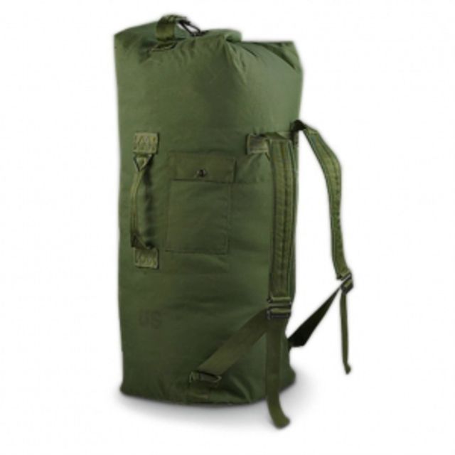 Army Navy Sales 2-Strap Cordura Nylon Duffle 24x36in OD Green