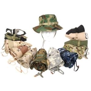 Army Navy Sales Boonie Military Sun Hat Nylon/Cotton 7.75 Size Tiger Stripe