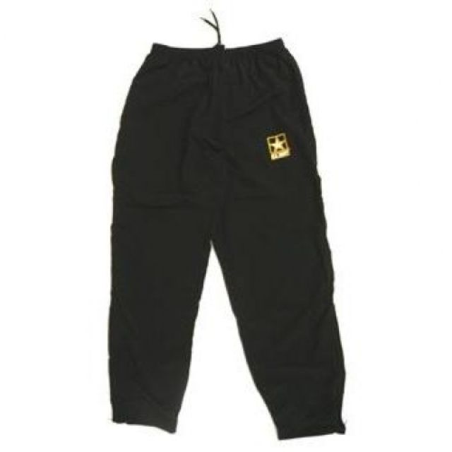 Military Surplus G.I. Issue Army PT Uniform Pants / APFU Black/Gold Small - Military Surplus
