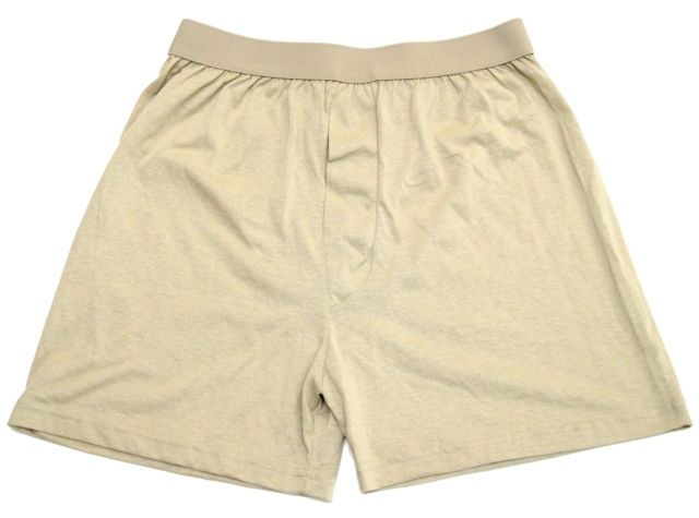 Military Surplus GI Boxers-Mens Pack of 2 XL Size Sand SC-GISNDBX2PK-XL