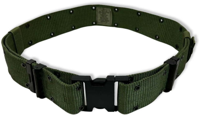 Army Navy Sales GI Pistol Belt Nylon Adjustable OD Green - Military Surplus