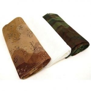 Military Surplus Individual Camo Nylon Polyester Netting Woodland - Military Surplus