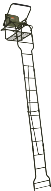 Millennium 17 ft Single Ladder Stand Includes Safe-Link 35' Safety Line - Millennium