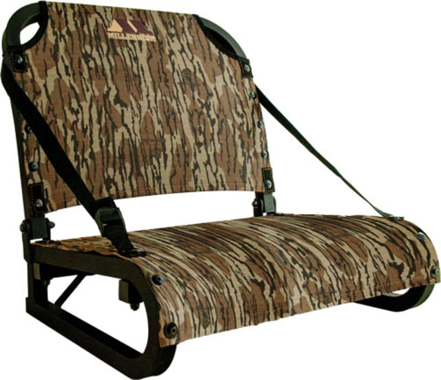 DEMO Millennium Field Pro Turkey Seat w/Backrest MO Bottomland - Millennium