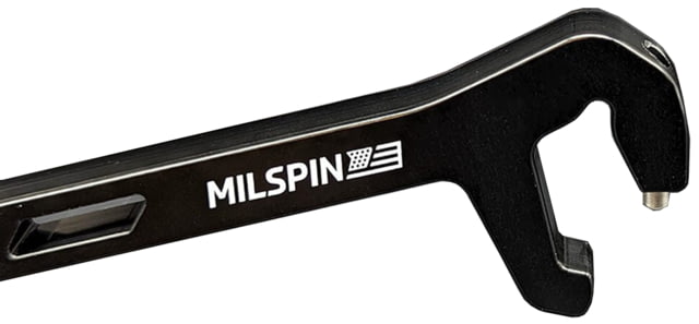 MILSPIN Magazine Base Plate Removal Tool Glock Black Anodize - Milspin