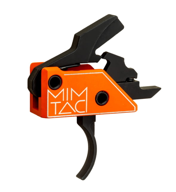Mimtac Drastic AR-15 Drop-in Trigger Curved Orange/Black - Mimtac