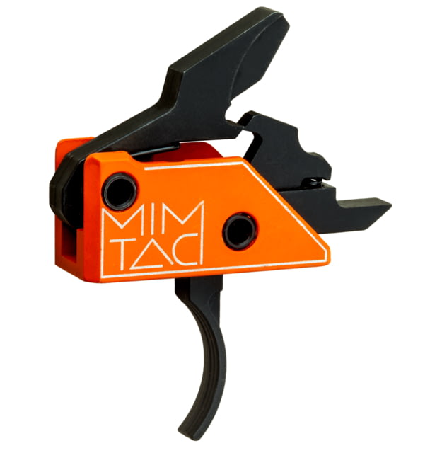 Mimtac Drastic AR-9 Drop-in Trigger Curved Orange/Black - Mimtac