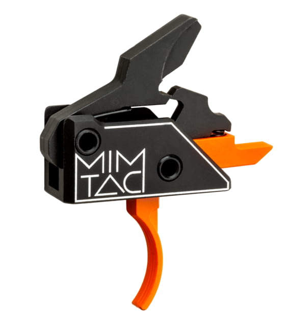 Mimtac Drastic CR 9 AR-9 Drop-In Trigger Curved Orange DRCR9-ORG-02 - Mimtac