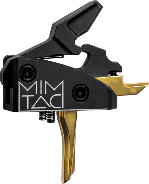 Mimtac Valkyrie Single Stage AR-15 Drop-in Trigger Gold/Black VLK-GLD-01 - Mimtac