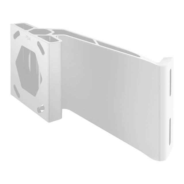 Minn-Kota Raptor Jack Plate Adapter Bracket - Port - 5in Setback - 4in Rise - White