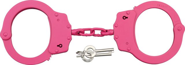 Miscellaneous Scorpion Handcuffs Double Lock w/ 2 Keys Pink MI - Master Cutlery