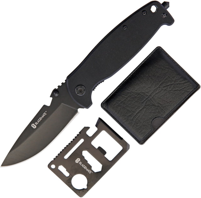 Miscellaneous Miscellaneous Blademate Linerlock 3.75in Folding Knife Black  BLADEMATE KNIFE - Miscellaneous