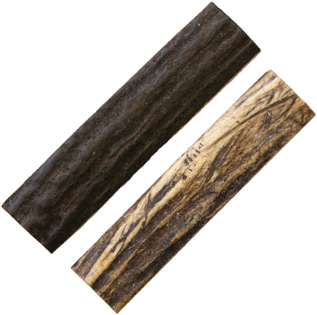 Miscellaneous Handle Scales Genuine Stag 3" x 0.63" - Miscellaneous