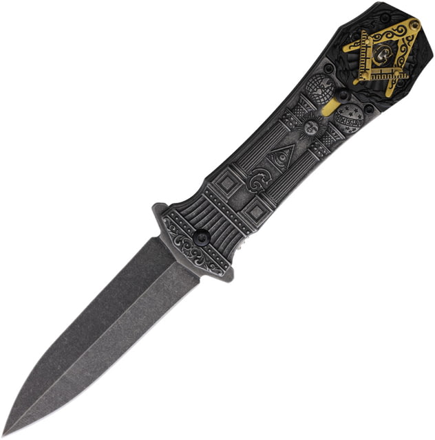 Miscellaneous Masonic Linerlock Moving Logo M4557 - Miscellaneous