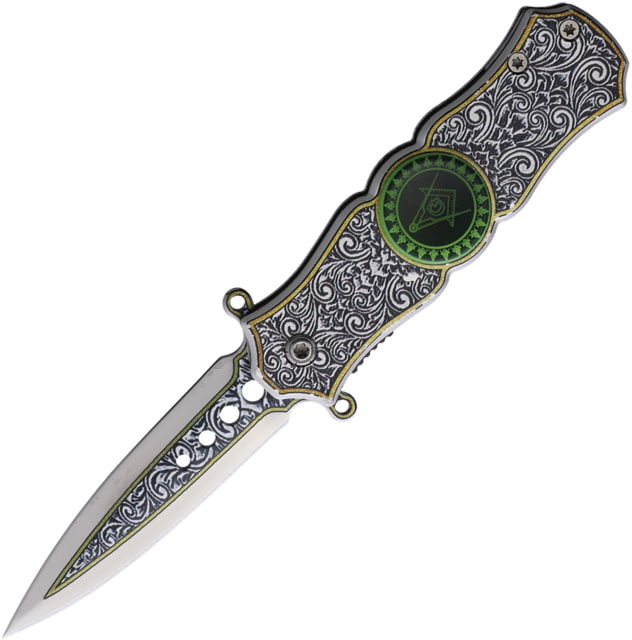 Miscellaneous Masonic Spinner Linerlock M4558 - Miscellaneous