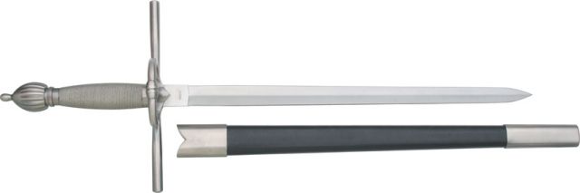 Master Cutlery Miscellaneous Medieval Dagger Fixed Blade Knife13.375inStainless BladeTwisted Wire Wrapped Handle M3276 - $41.99 at Optics Planet