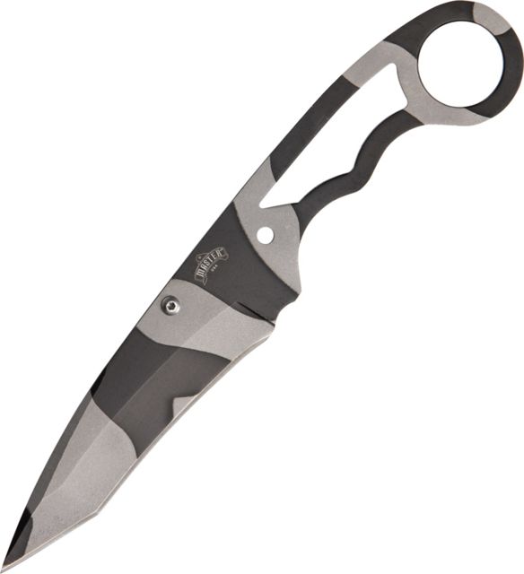 Miscellaneous Neck Fixed Blade Knife3.375inTanto Blade Urban CamoSkeletonized Handle M4238 - Master Cutlery