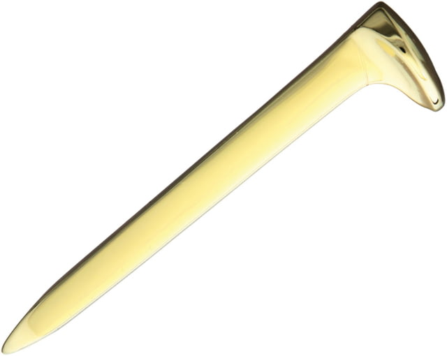 Miscellaneous Railroad Spike Gold Knife 6.5" overall  GOLDEN - Miscellaneous