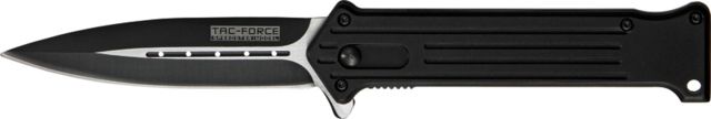 Miscellaneous Speed Assisted Linerlock Folding Knife4.5in closedDouble Edge Assisted Opening Blade Black Alum Handle M3952 - Master Cutlery