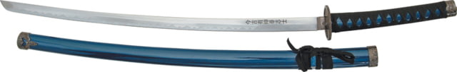 Miscellaneous Traditional Sword Blue26.125inSharpened Steel BladeBlue Composition Handle M2991 - Master Cutlery