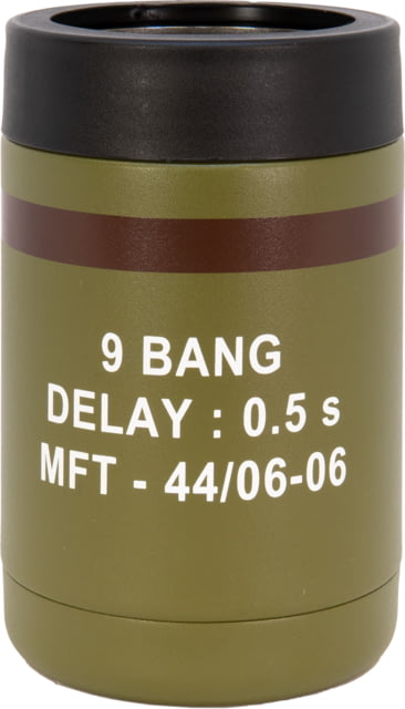 Mission First Tactical Mission First Tactical 9 Bang Can Cooler Green 12oz - $27.99 at Optics Planet