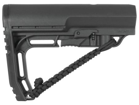 Mission First Tactical Battlelink Minimalist Stock Milspec With NRAT Strap Black