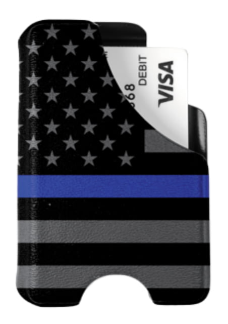 Mission First Tactical Boltraron Wallet Blue Line American Flag 1 - Mission First Tactical