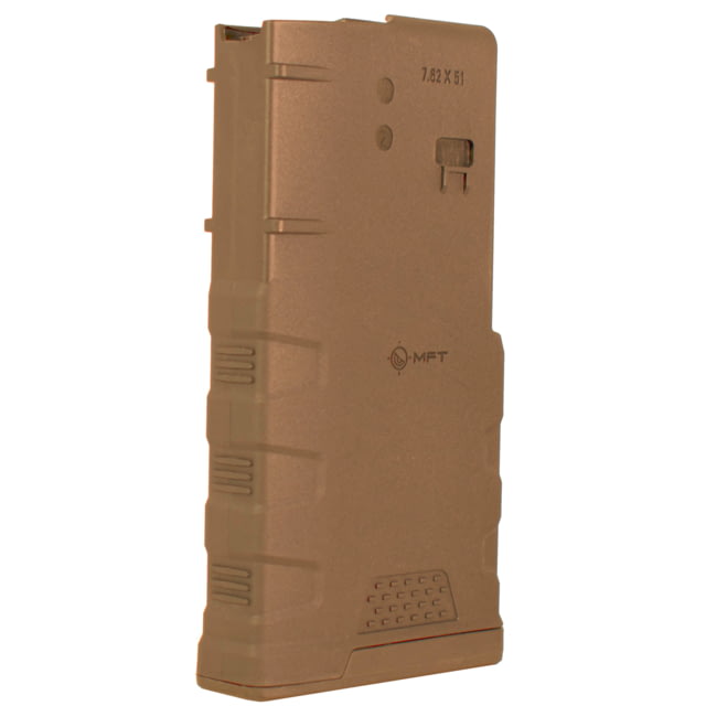 USED Mission First Tactical EXD Rifle Magazine AR10 SR25/M110 7.62 x 51 NATO 20 Rounds Scorched Dark Earth 20EXD762x51-SDE-20RD - Mission First Tactical