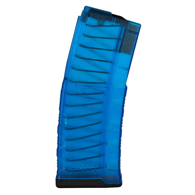 sion First Tactical EXD Rifle Magazine AR15 5.56x45mm 30 Rounds Translucent Blue Ammo