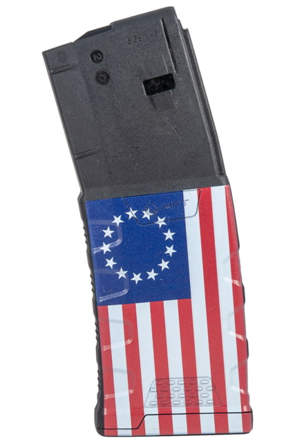 sion First Tactical Extreme Duty Rifle Magazine AR15 5.56x45mm/.223 Rem/.300 AAC 30 Rounds Betsy Ross Flag Ammo