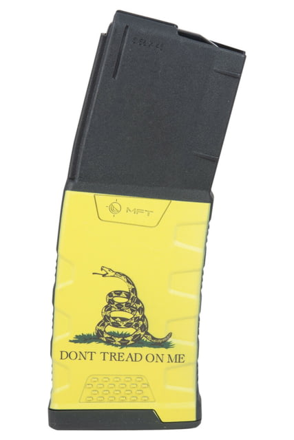 sion First Tactical Extreme Duty Rifle Magazine AR-15 5.56x45mm/.223 Rem/.300 AAC 30 Round Gadsen Flag 1 Pack Polymer Ammo
