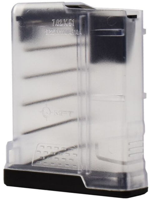 sion First Tactical Magazine Extreme Duty 308 Winchester/762NATO Fits AR-10 10 Rounds Translucent Clear Ammo