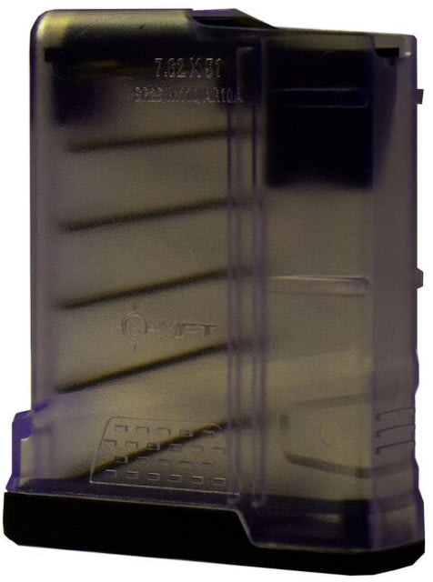 sion First Tactical Magazine Extreme Duty 308 Winchester/762NATO Fits AR-10 10 Rounds Translucent Smoke Ammo
