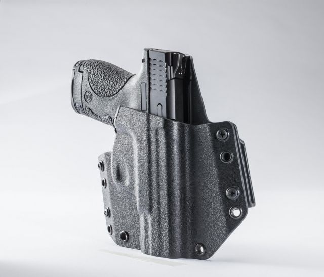 Mission First Tactical OWB Holster Black Smith & Wesson M&P Shield 9mm/40 Cal