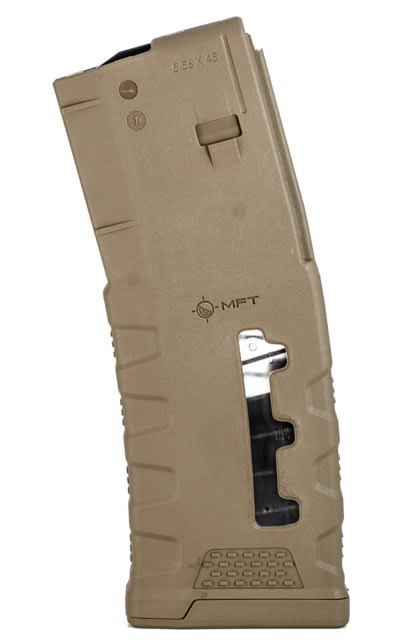 sion First Tactical Window EXD Rifle Magazine AR15 5.56x45mm/.223 Rem/.300 AAC 30 Rounds Scorched Dark Earth Ammo