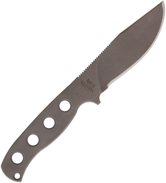 Mission MPS-Ti Fixed Blade Knife 5in Standard Edge Skeletonized Handle - Mission