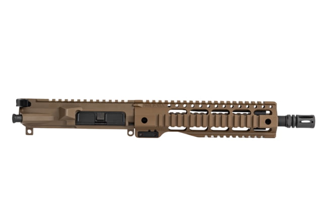 Mitchell Defense The DOC AR-15 .300 BLK 10.3in Upper Receiver Chrome-Moly Barrel Flat Dark Earth Finish Quad Rail Handguard
