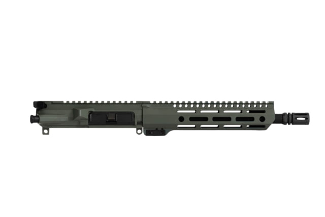 Mitchell Defense DOC 10.3in 5.56 NATO Upper Receiver Cold Hammer Forged Chrome-Lined Barrel Jungle Green Finish M-LOK Free-Float Handguard