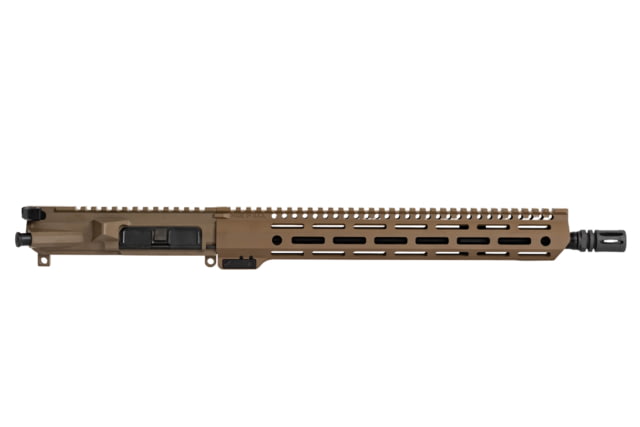 Mitchell Defense DOC 14.5in 5.56 NATO Upper Receiver Cold Hammer Forged Chrome-Lined Barrel Flat Dark Earth Finish M-LOK Free-Float Handguard