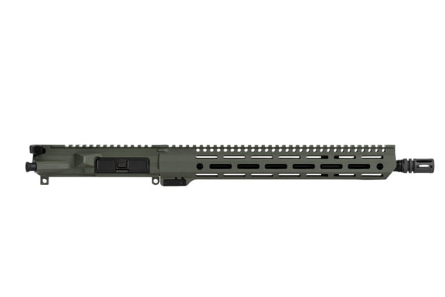 Mitchell Defense DOC 14.5in 5.56 NATO Upper Receiver Carbon Fiber Wrapped Barrel Jungle Green Finish M-LOK Free-Float Handguard